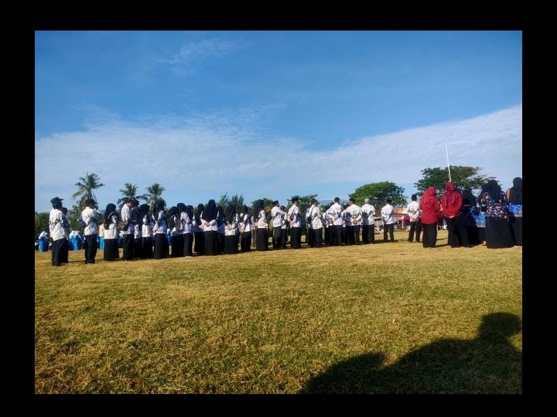 Upacara HUT ke-80 RI